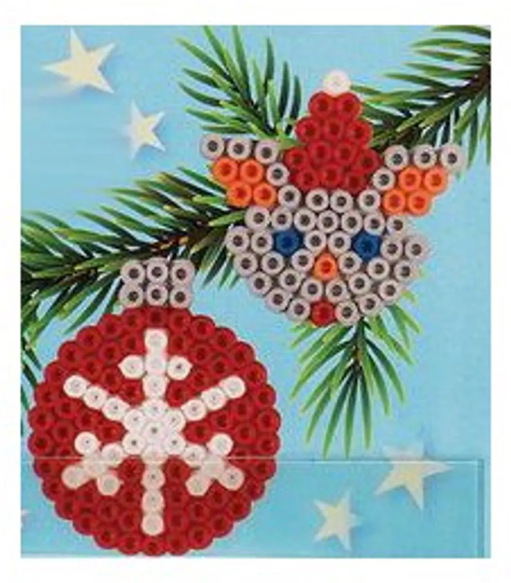 Hama kralenapplicatie Kerstbal, 5,0 mm, 450 stuks