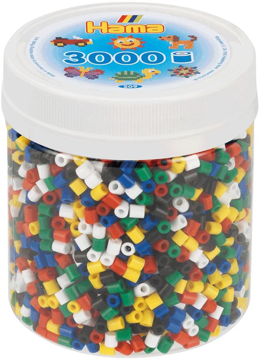 Hama Strijkkralen Creatief Pakket 3000 Stuks