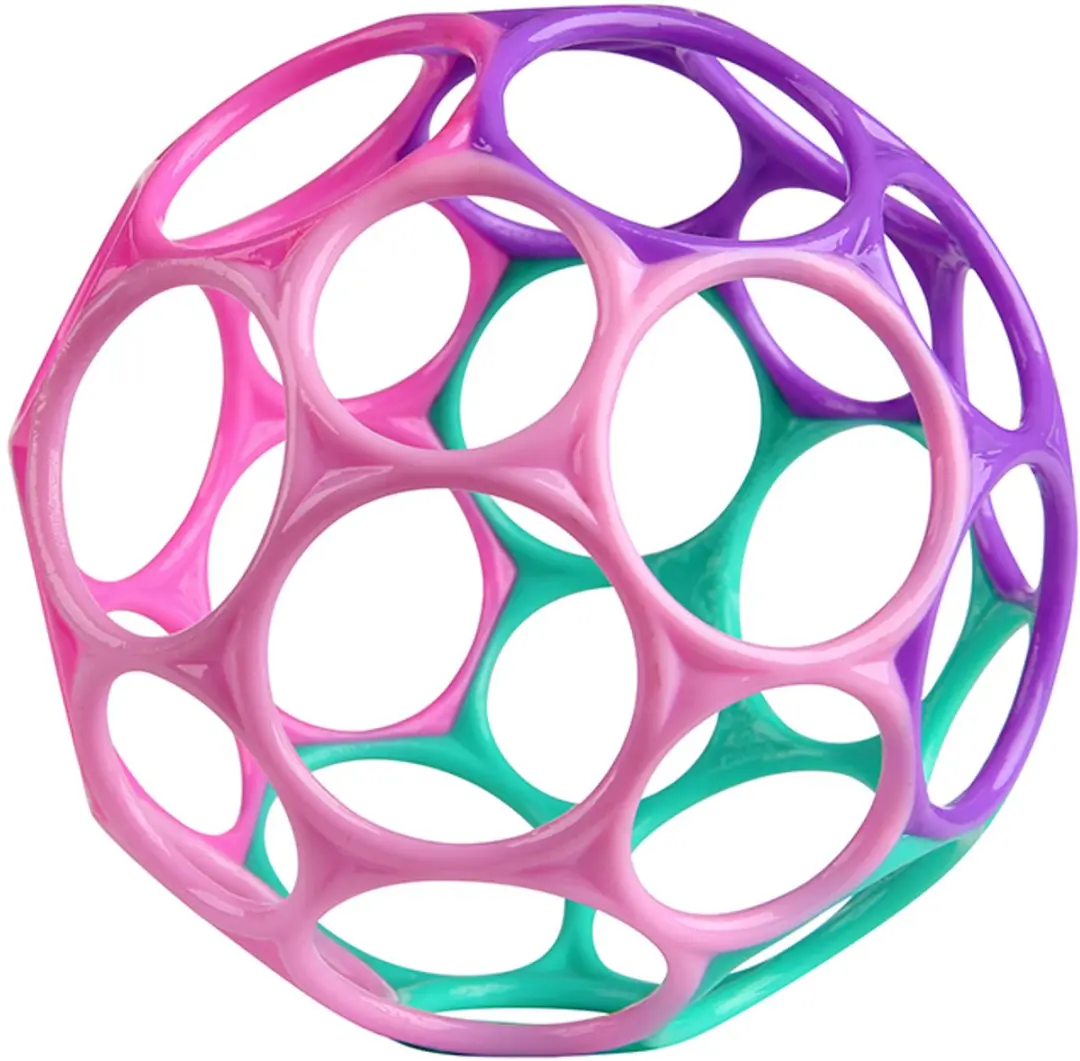 Oball Classic Babybal Roze/Paars