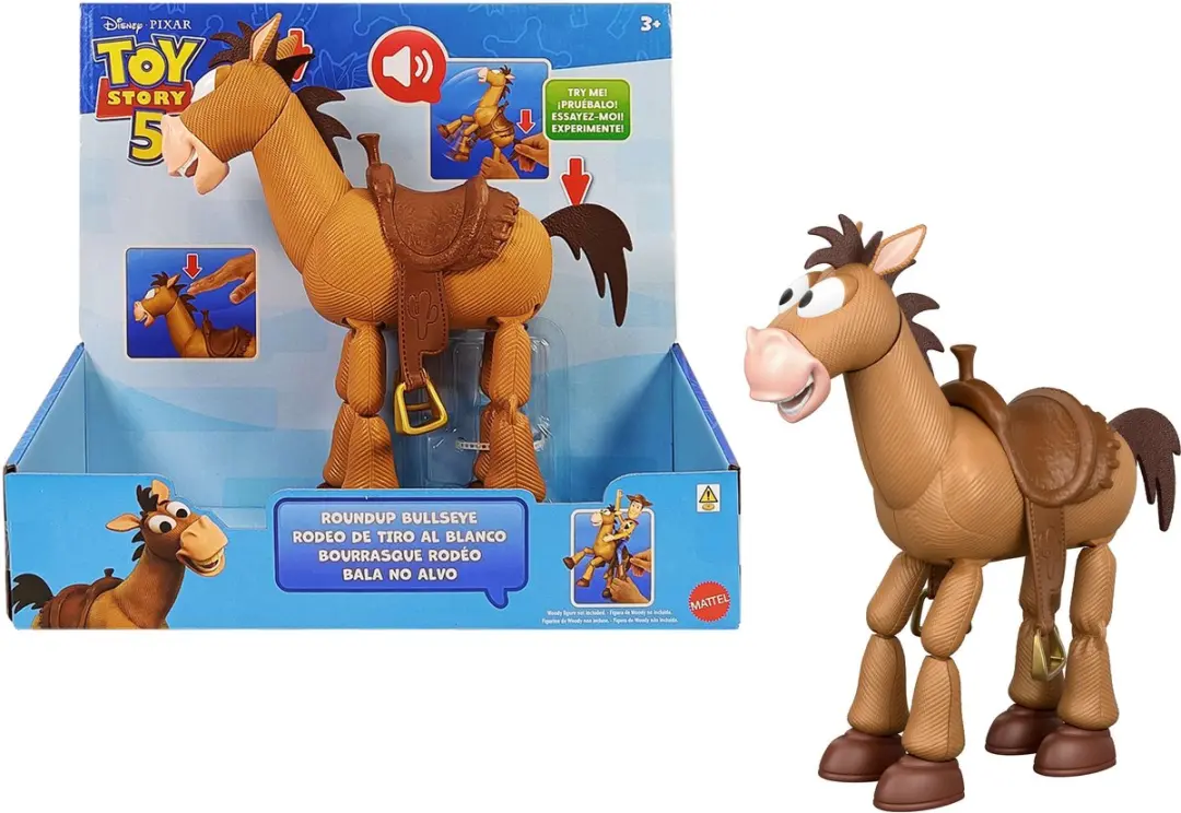 Disney Pixar DISNEY AND PIXAR TOY STORY 5 LARGE SCALE FEATURE FIGURE Roundup Bul