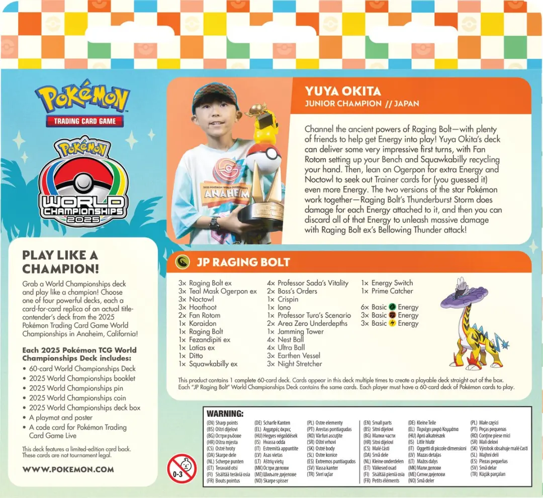 Pokémon World Championship Decks 2025 - 99 Spelers