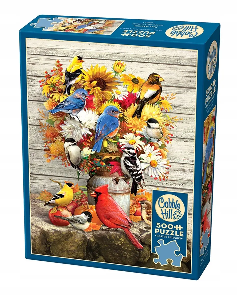 Cobble Hill Puzzel 500 Stukken: Herfstboeket