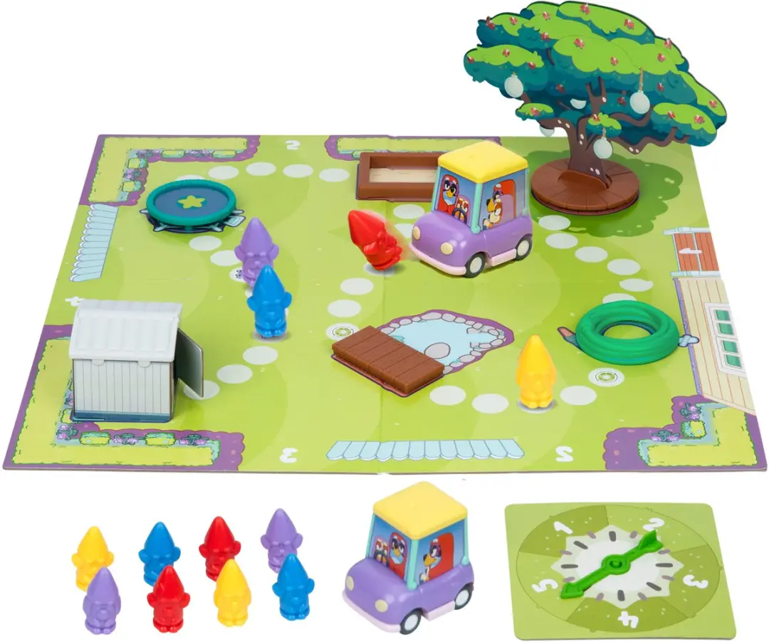 Moose Toys Bluey Rita & Janet Go Wild Game Bordspel