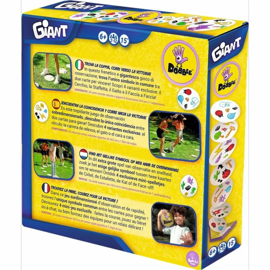 Zygomatic Dobble Giant Bordspel - 12 Spelers