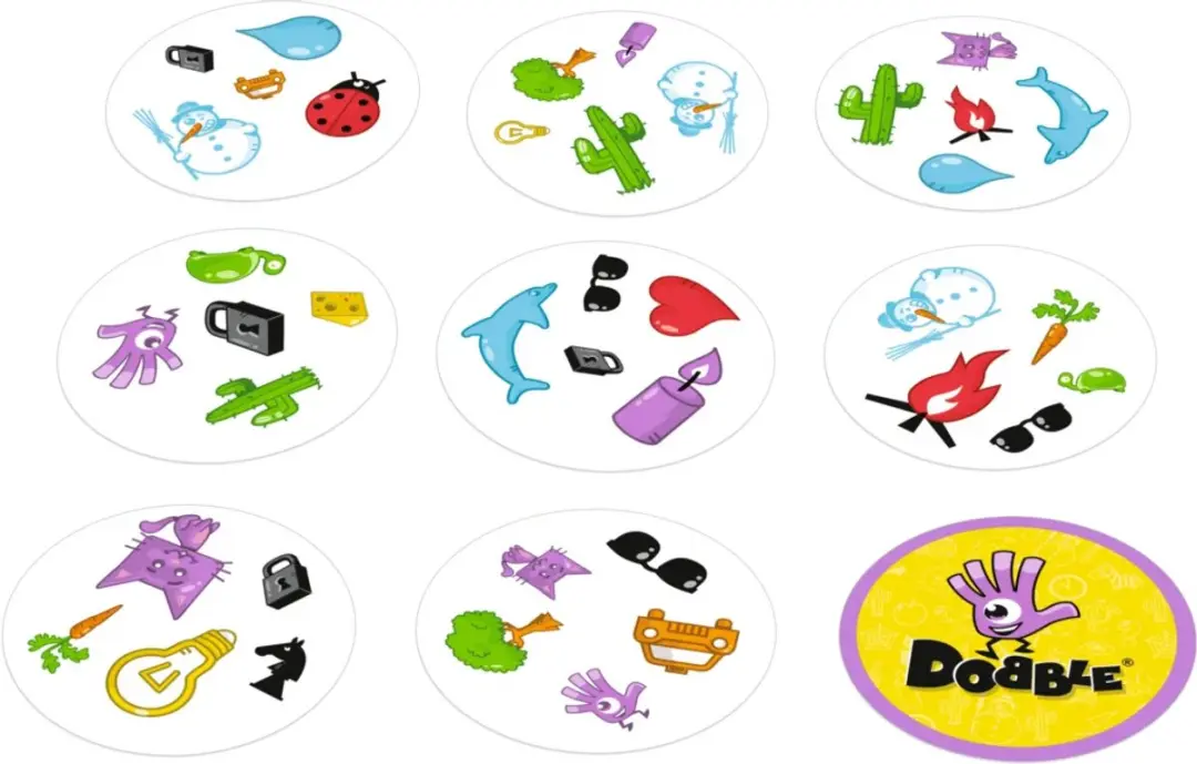 Zygomatic Dobble Giant Bordspel - 12 Spelers