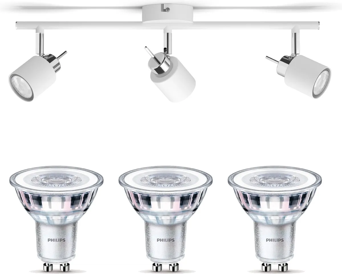 Philips Meranti Opbouwspot 3x GU10