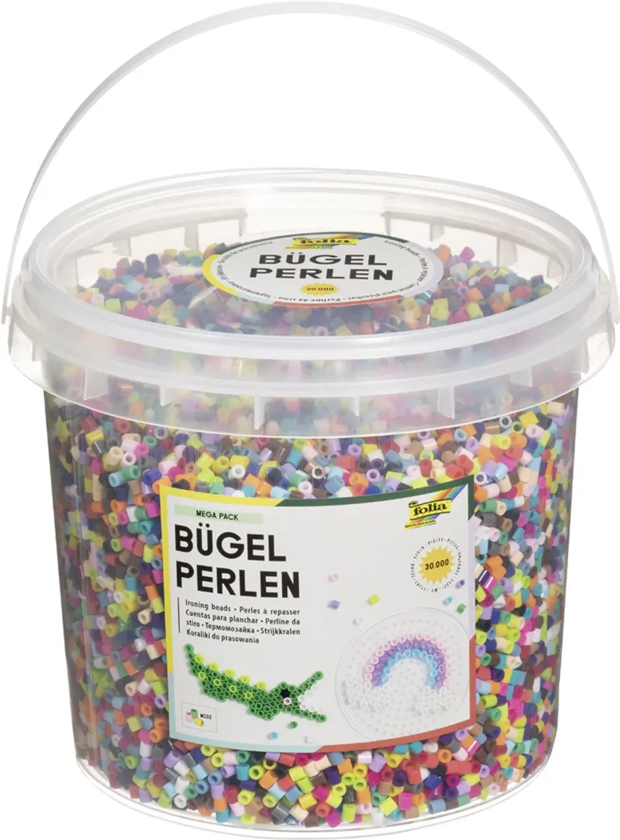 Folia Strijkkralen Gekleurd Gesorteerd