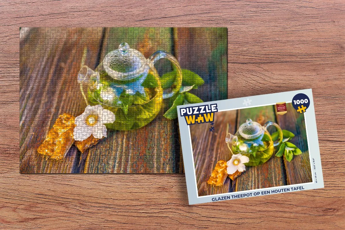PuzzleWow Legpuzzel 1000 Stuks Multicolor - 6017130665614