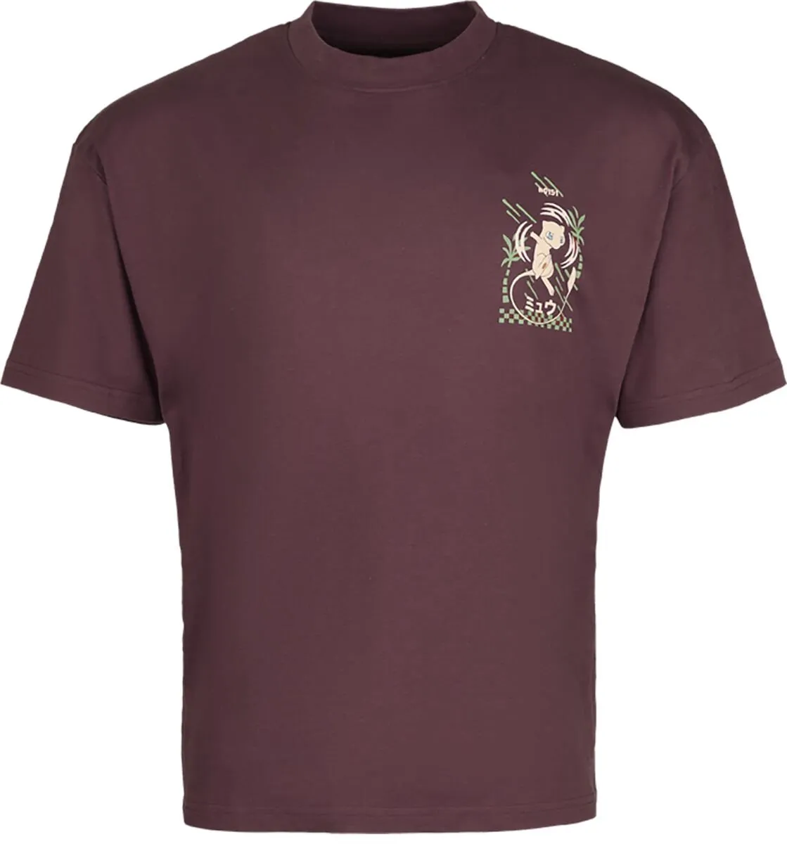 Pokémon Mew Heren T-shirt - Bordeaux - S - afbeelding 5 van 6