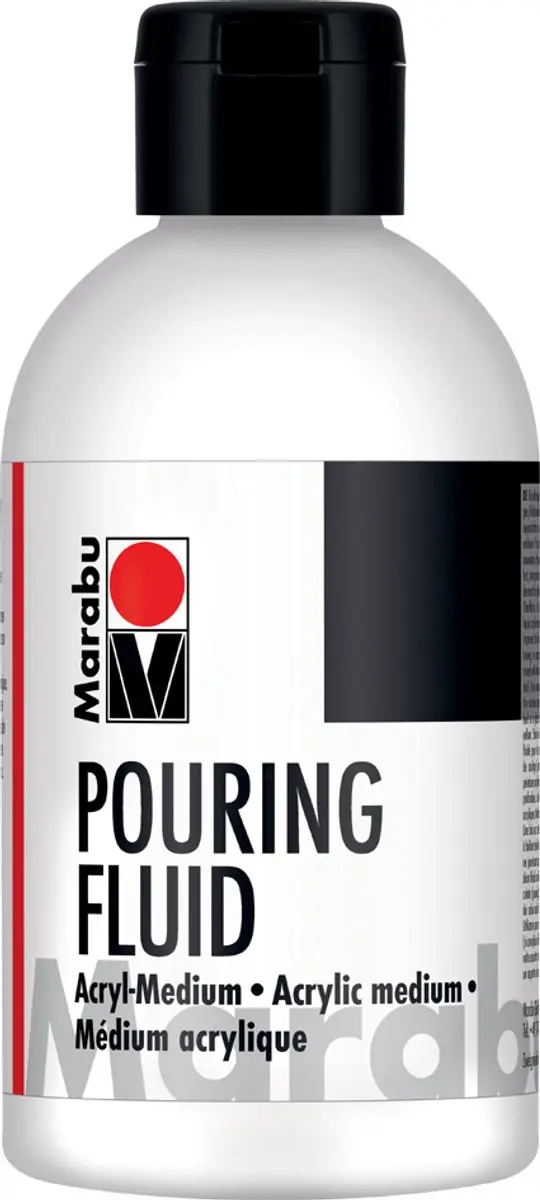 Marabu Pouring Fluid acrylmedium, waterbasis, 250 ml