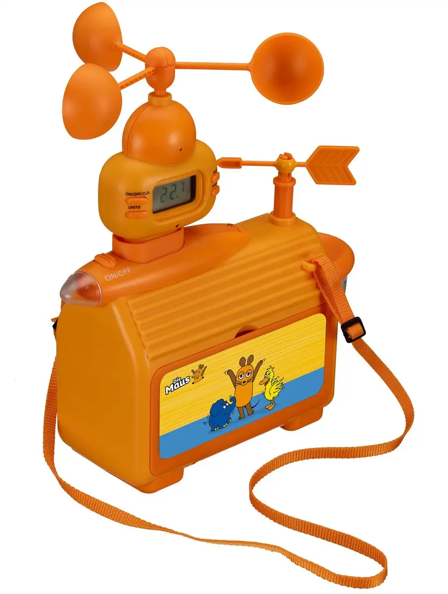 Bresser DieMaus Weerstation 9810100 - Oranje - afbeelding 3 van 6