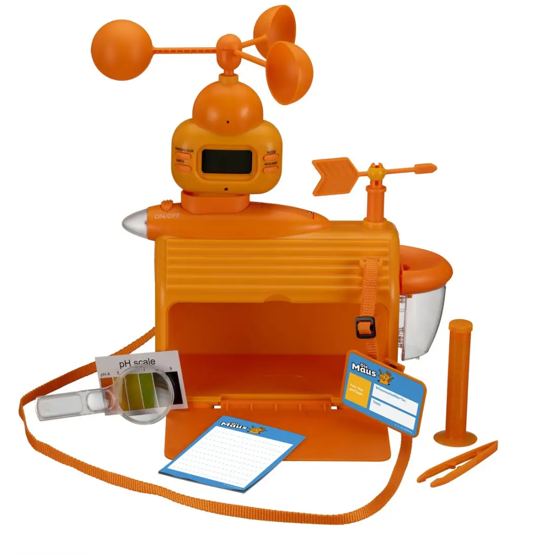Bresser DieMaus Weerstation 9810100 - Oranje - afbeelding 6 van 6