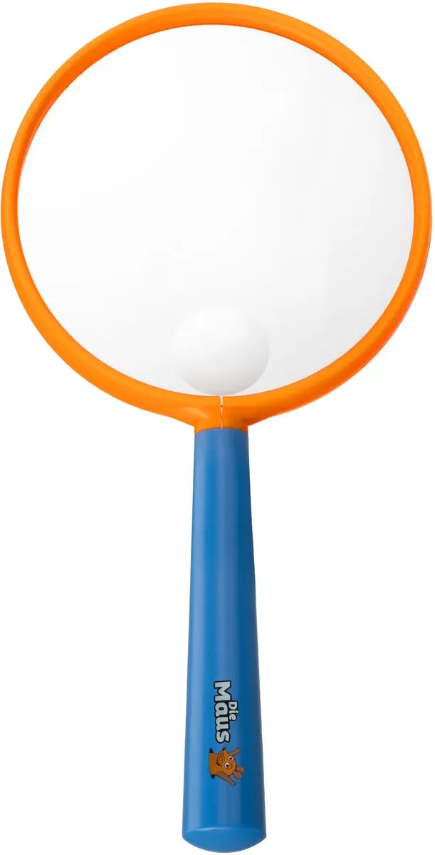 Bresser DieMaus Vergrootglas 2.5x/4x - Oranje/Blauw - afbeelding 2 van 6