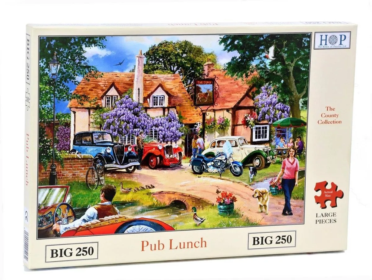House Of Puzzles Pub Lunch Legpuzzel 250 Stuks HP0522