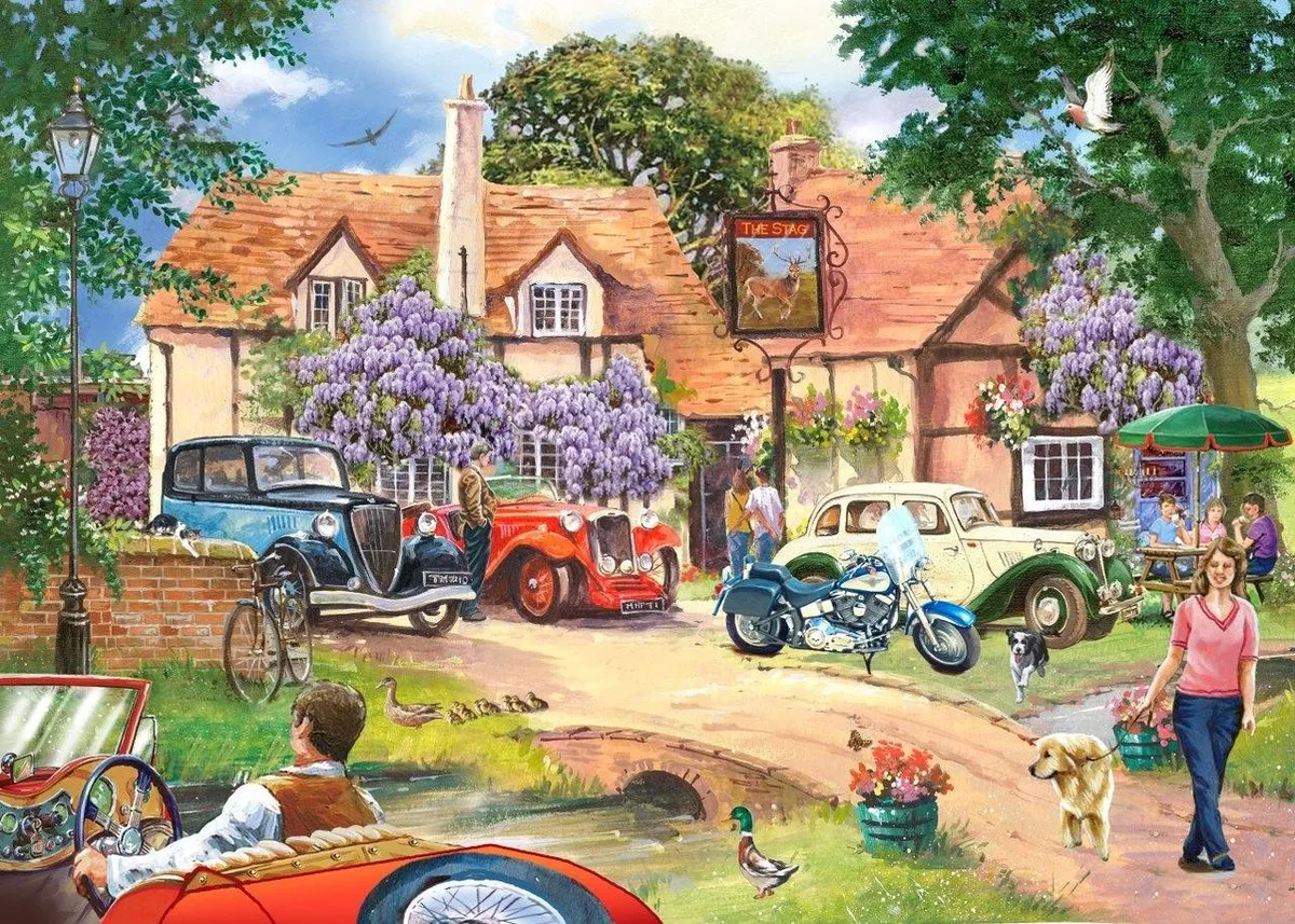 House Of Puzzles Pub Lunch Legpuzzel 250 Stuks HP0522 - Multicolor