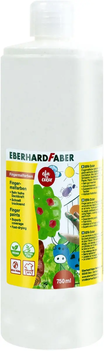 Eberhard Faber Vingerverf Hemelsblauw 750ml