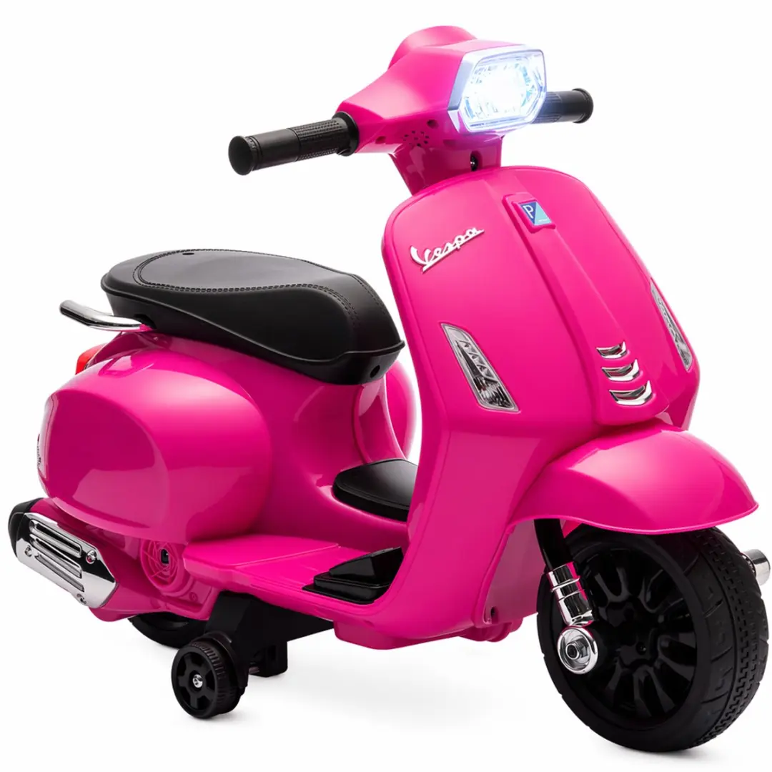 Aiyaplay Elektrische kinder motor-Kunststof, Metaal-71L x 37B x 52H cm-Roze