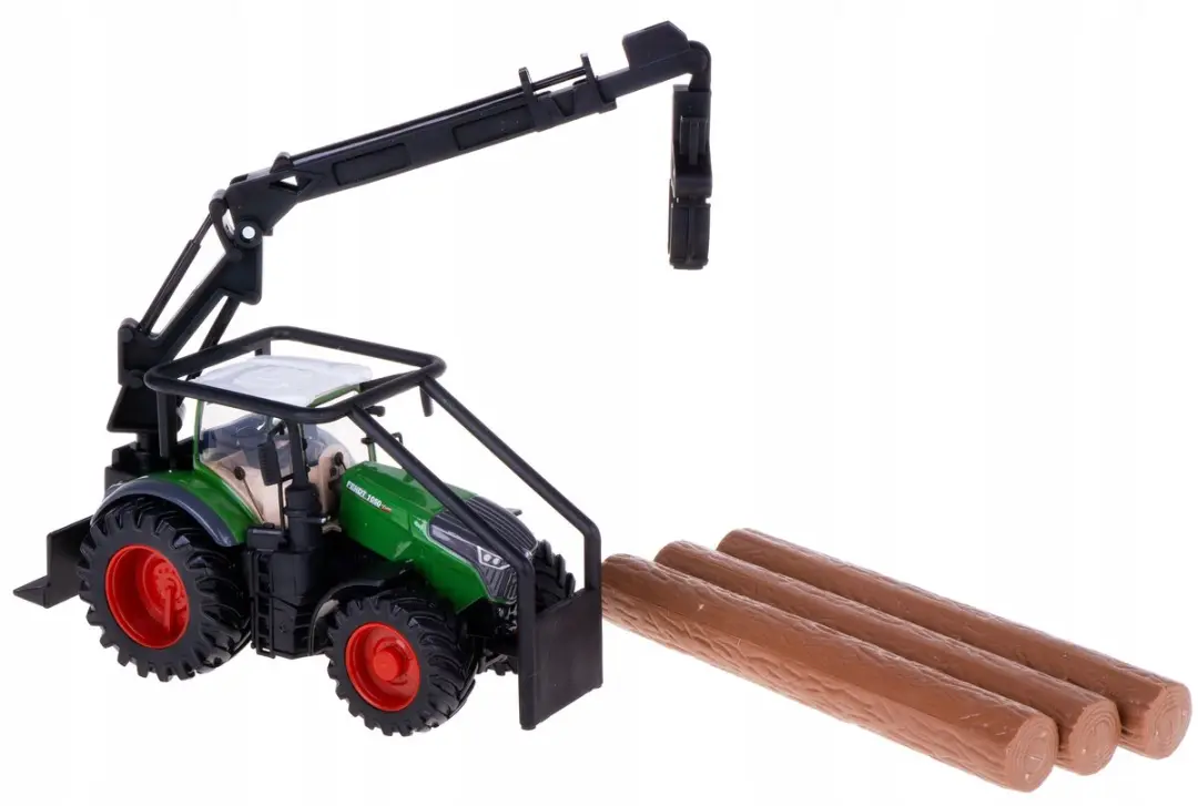 Bburago Fendt 1050 Vario Traktor met Houtgrijper