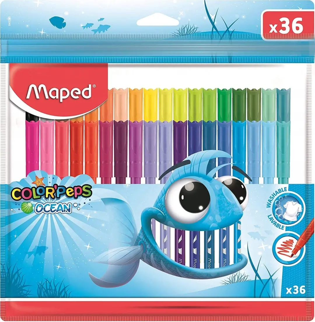 Maped Color'Peps Ocean Flamaster-set