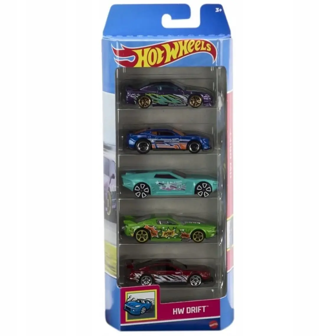 Hot Wheels 5-delige voertuigenset