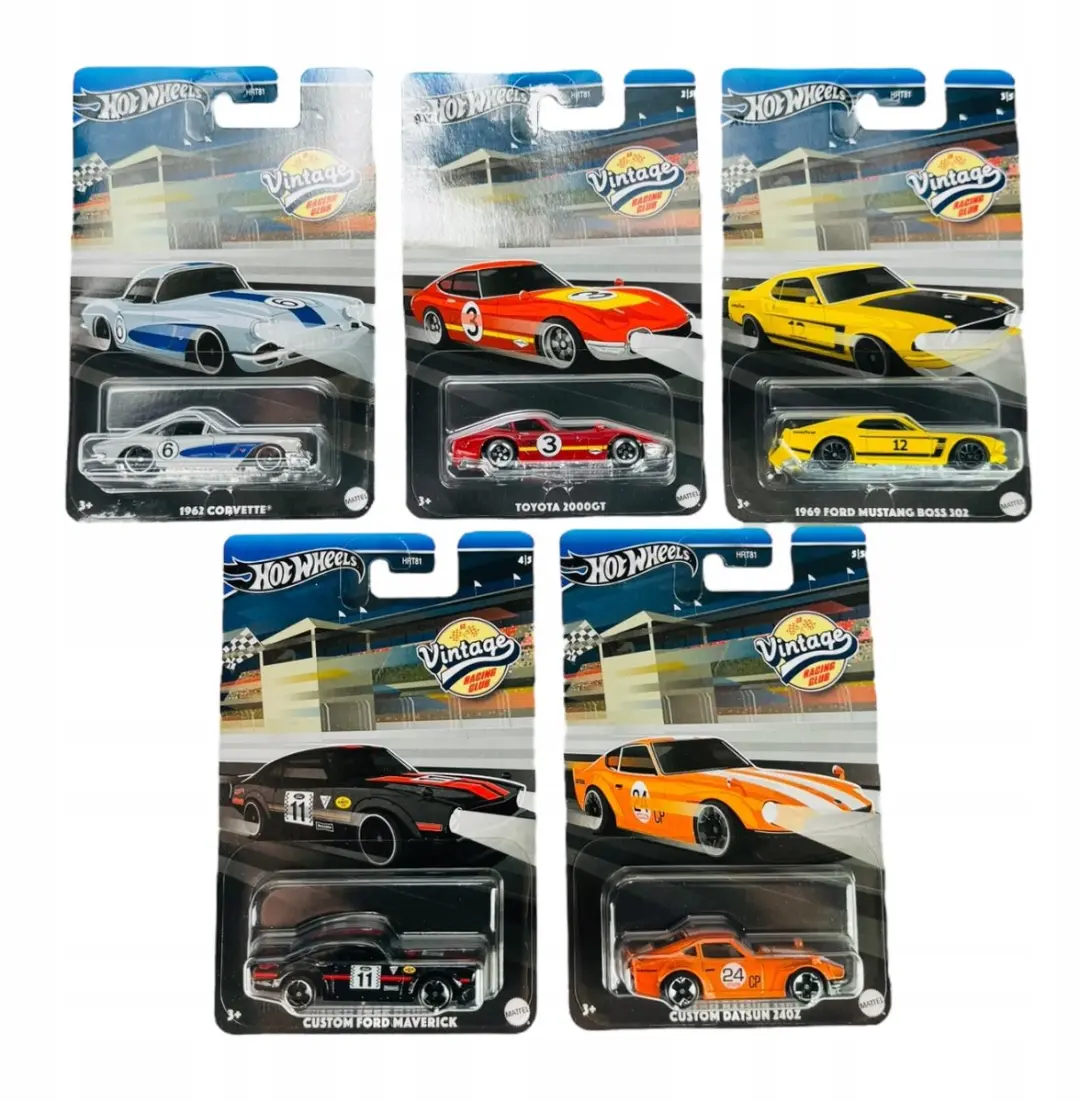 Hot Wheels Vintage Racing Club-set