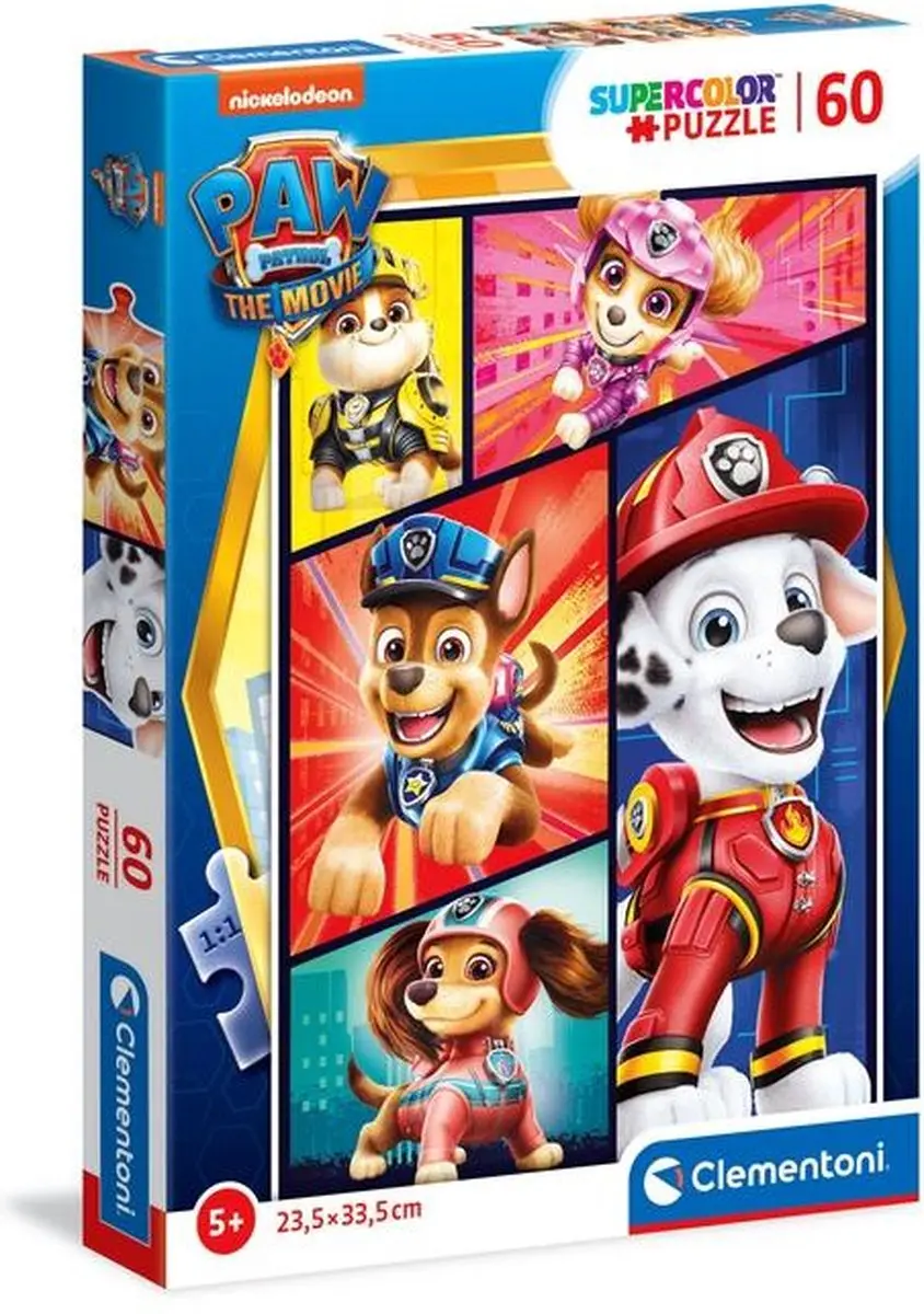 Clementoni 26105 puzzel Legpuzzel 60 stuk(s) Stripfiguren