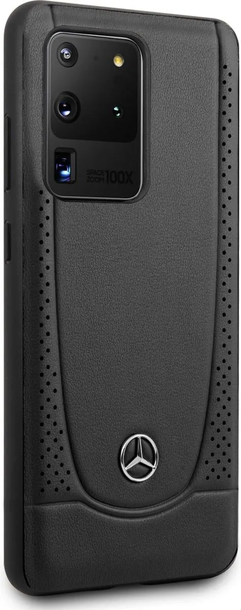 Mercedes-Benz Galaxy S20 Ultra Hoesje - Effen Zwart - afbeelding 6 van 6