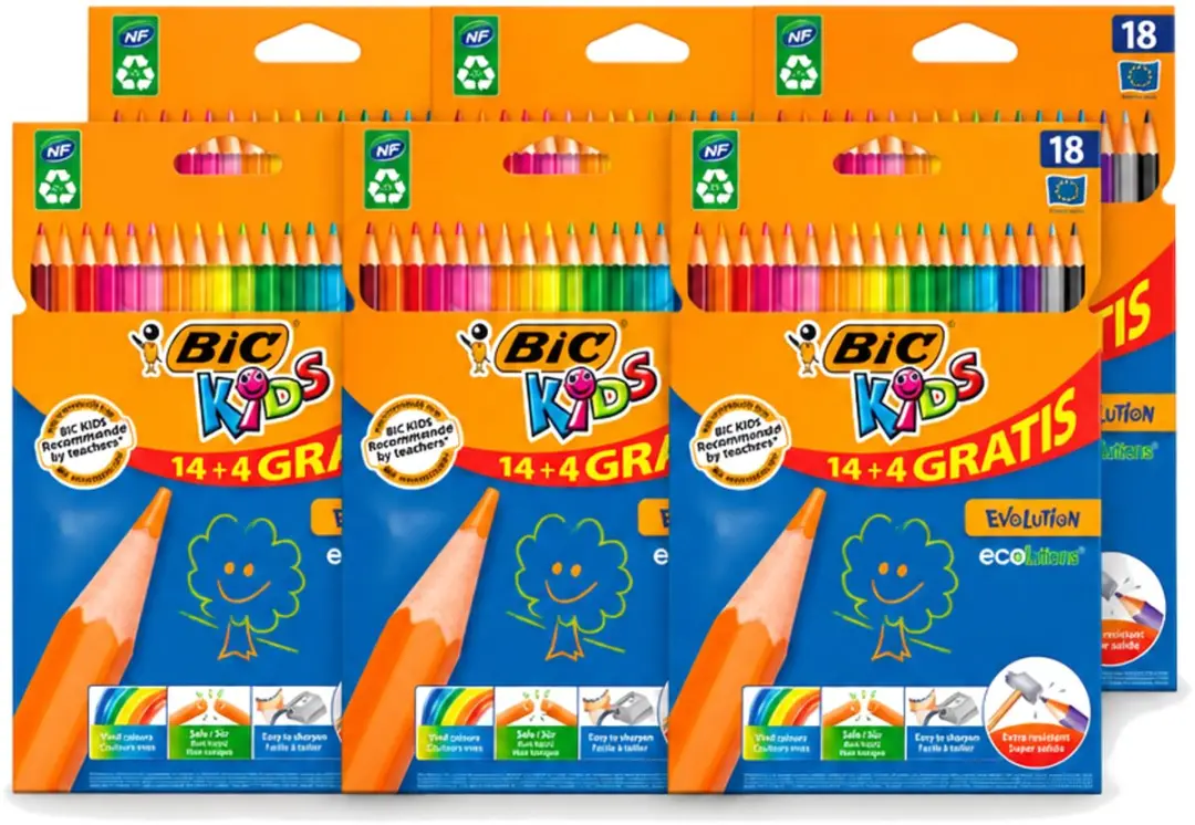 6 x Bic Kids