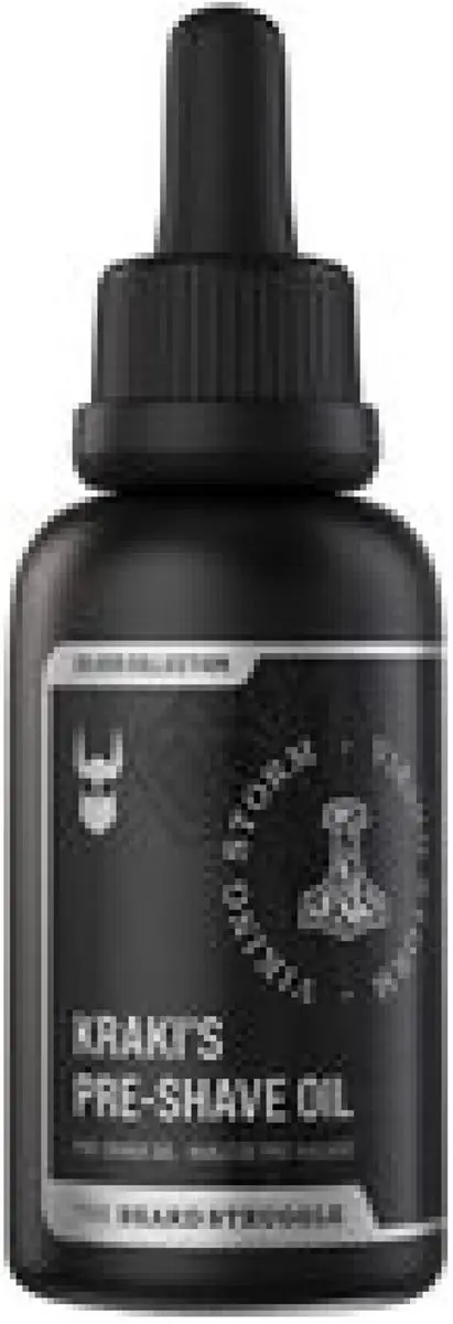 The Beard Struggle KRAKI PRE SHAVE OIL Valhalla Gates
