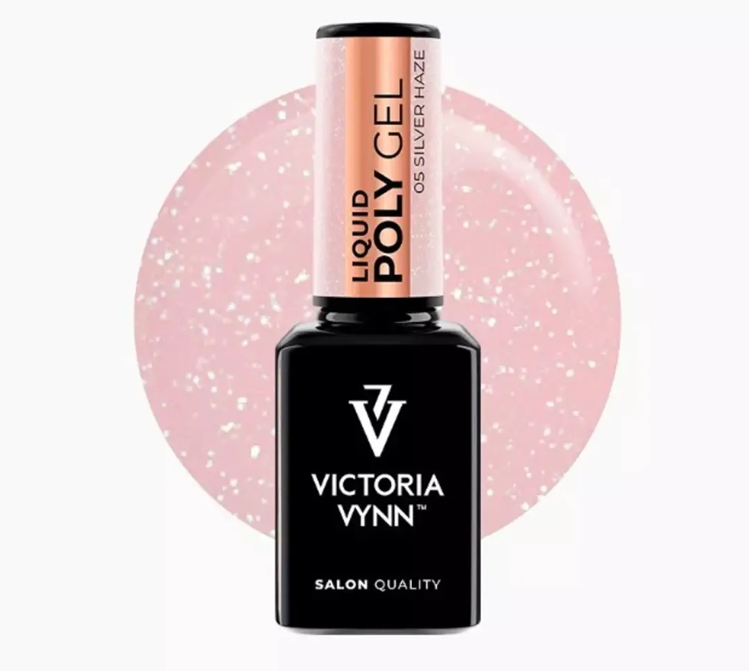 Liquid Polygel Silver Haze nr 05 Victoria Vynn 15ml Hema/DiHema vrij gelnagels