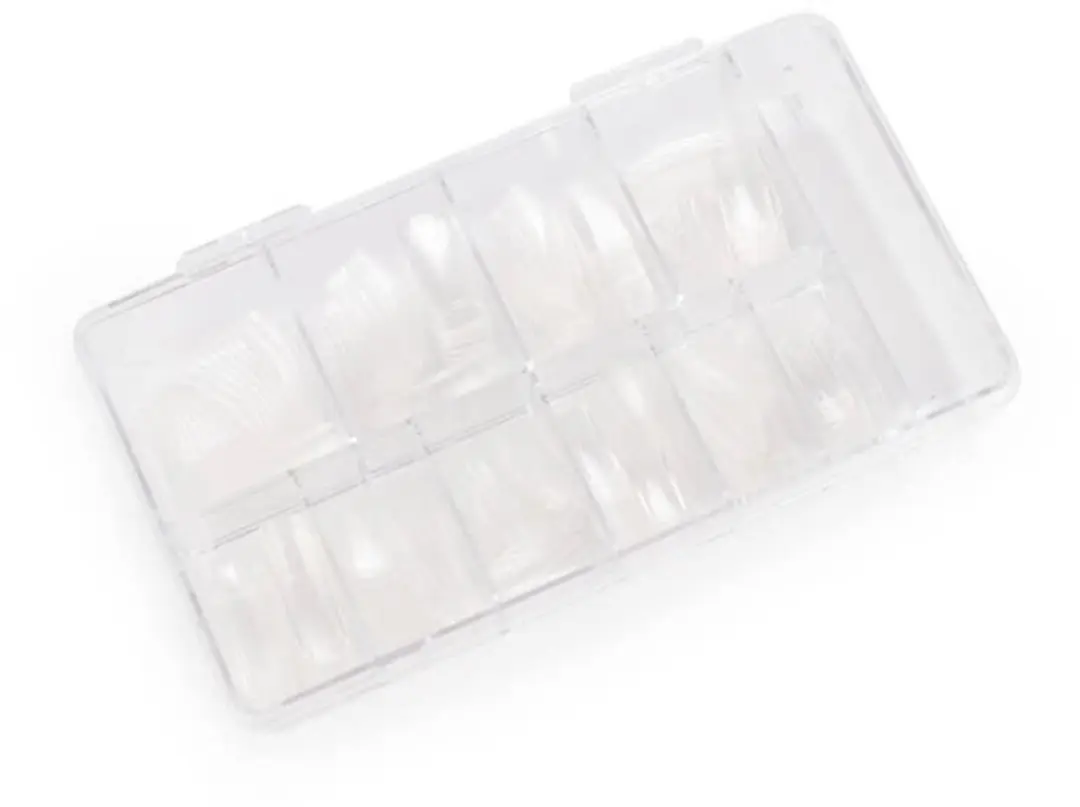 Cosmetics Zone Nagel Tip Box Met Tips Clear 120 stuks