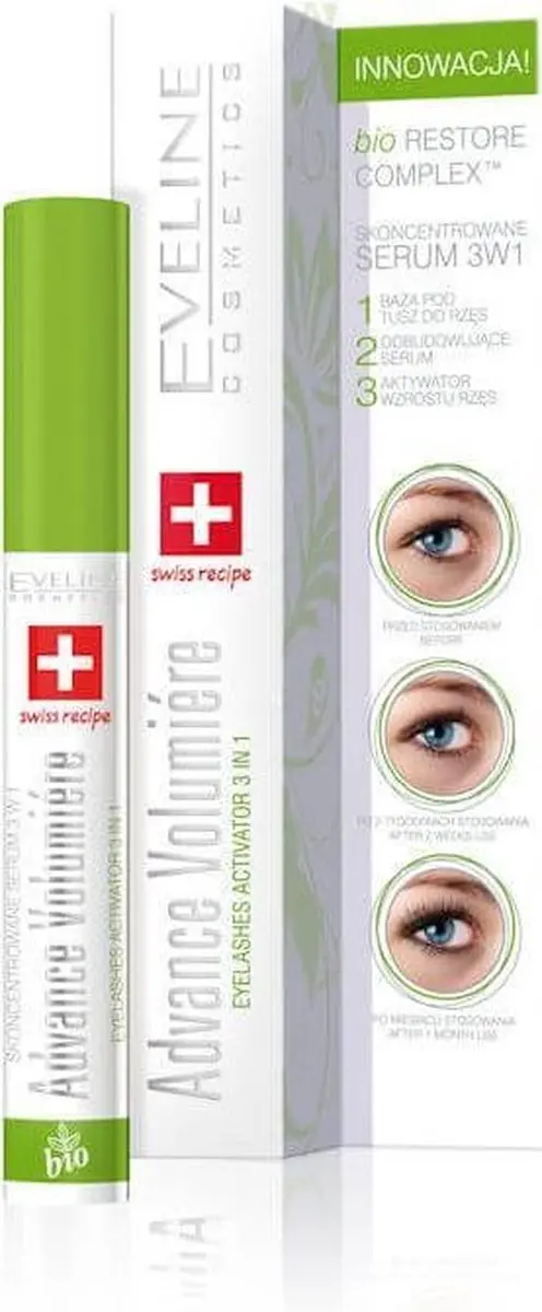 Eveline Cosmetics Advance Volumiere Wimperserum 10ml - afbeelding 3 van 3