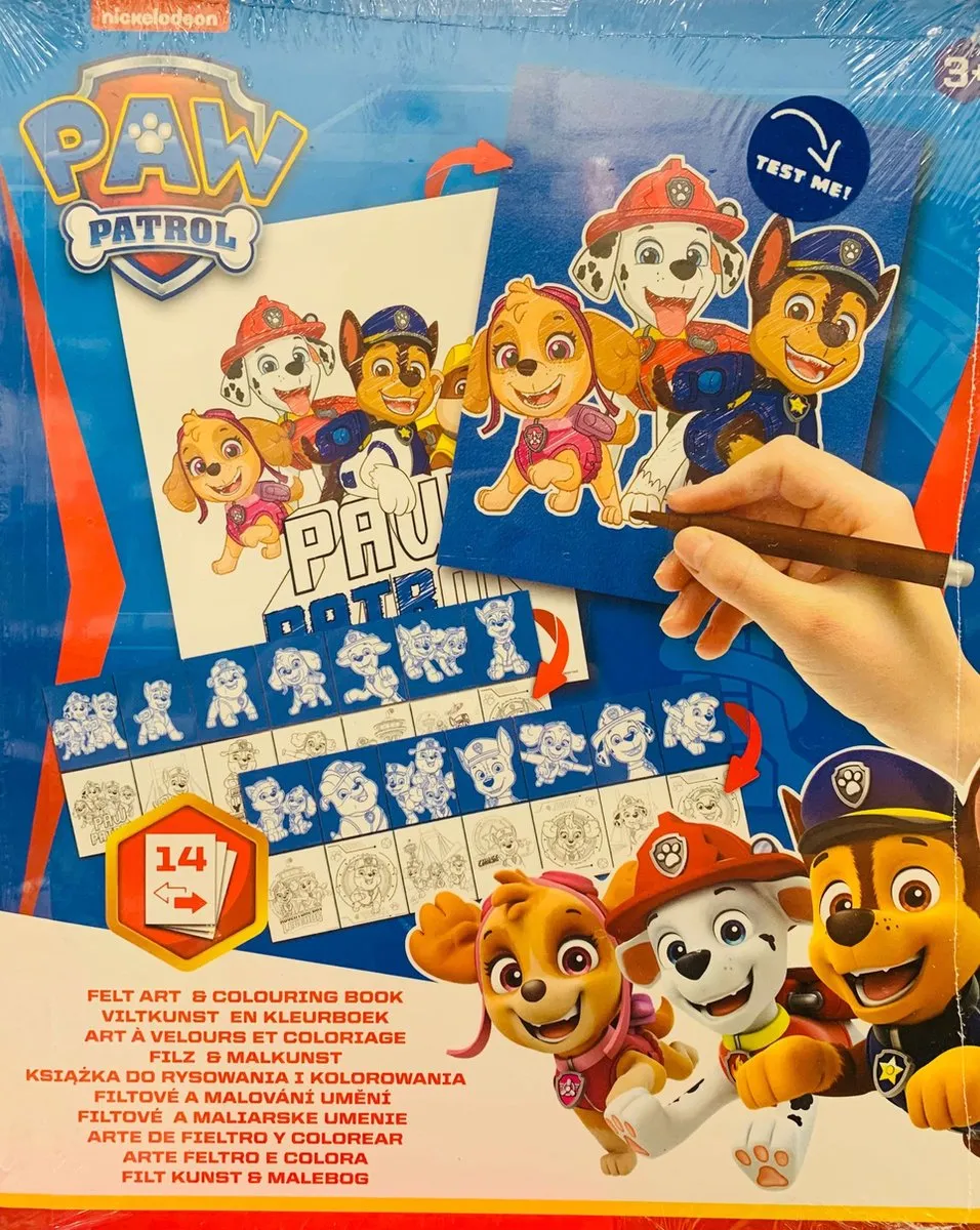Nickelodeon PAW Patrol Vilt Kleurboek