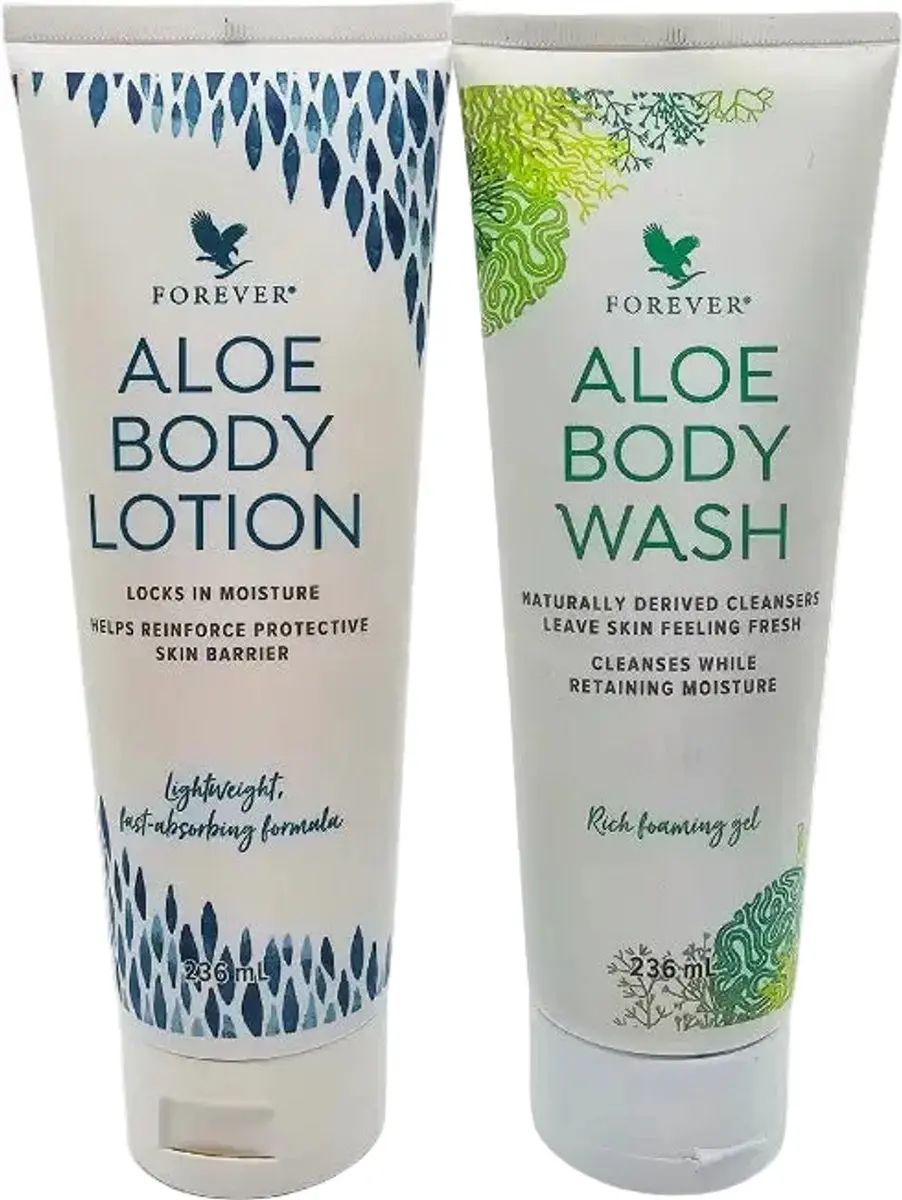 Forever Aloe Body Wash & Aloe Body Lotion