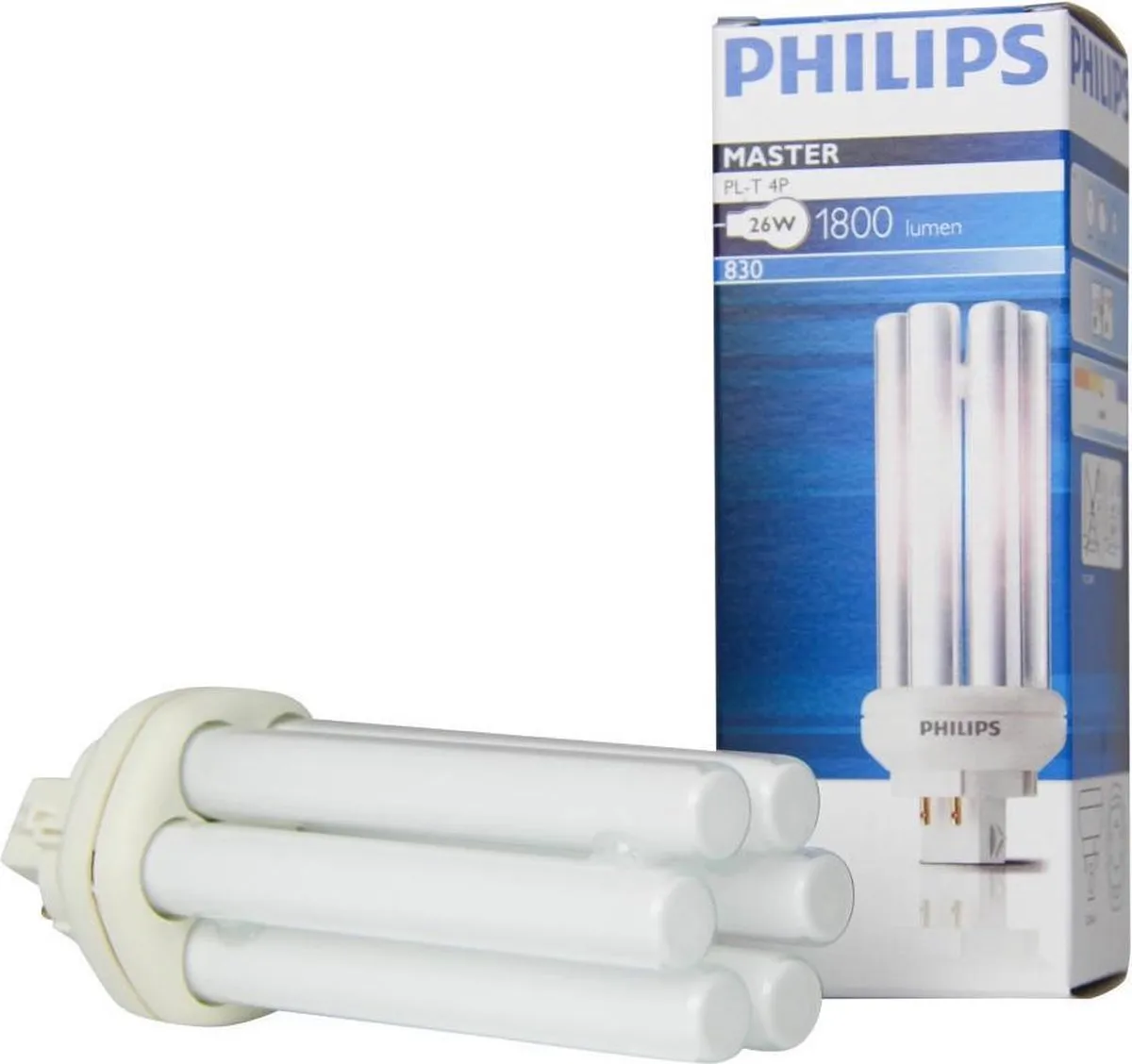 Philips MASTER PL-T 26W Koel Wit 4000K - 26W