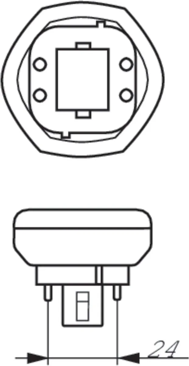 Philips MASTER PL-T 26W Koel Wit 4000K - 26W