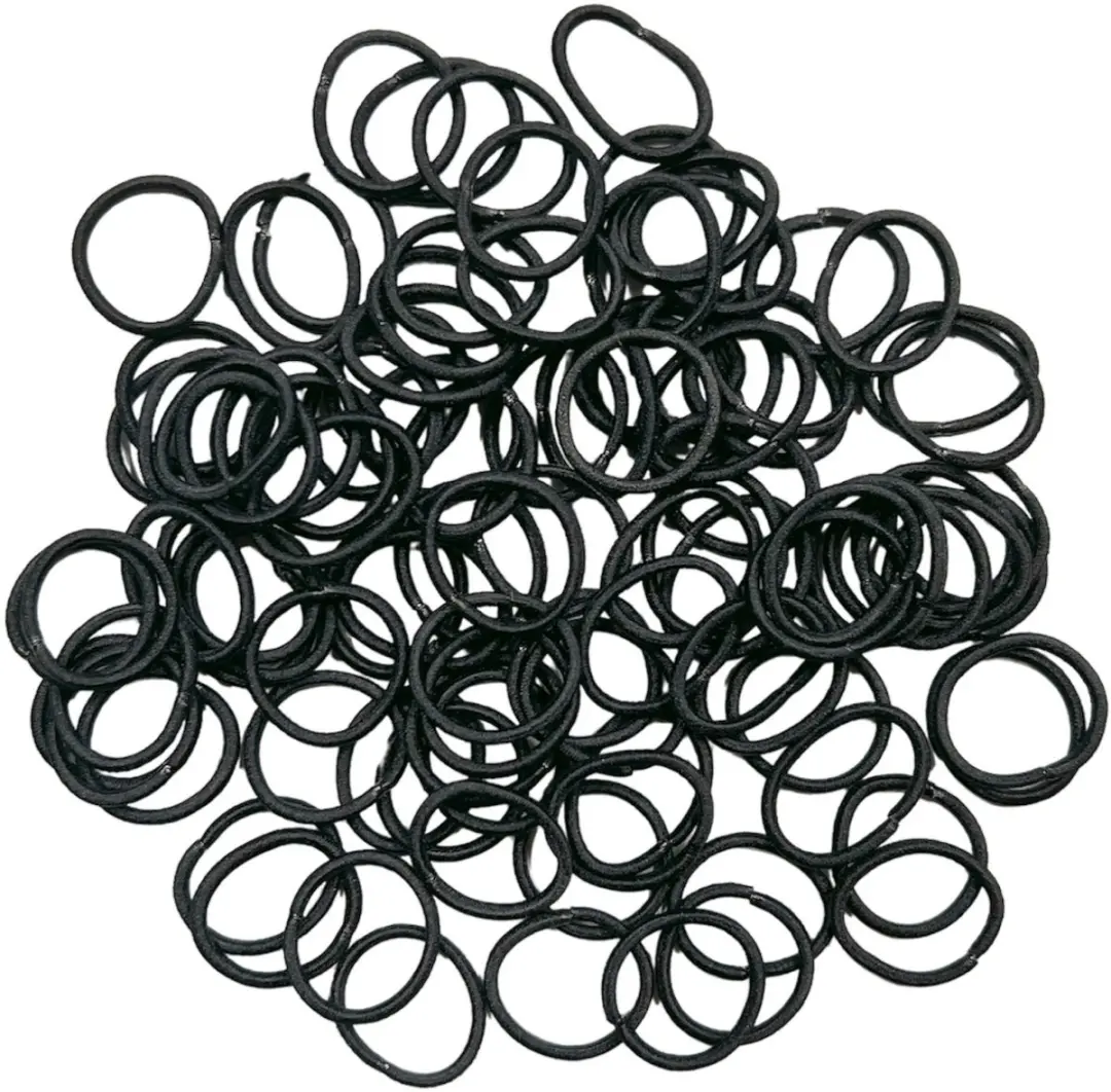 500 Kleine Haarelastiekjes