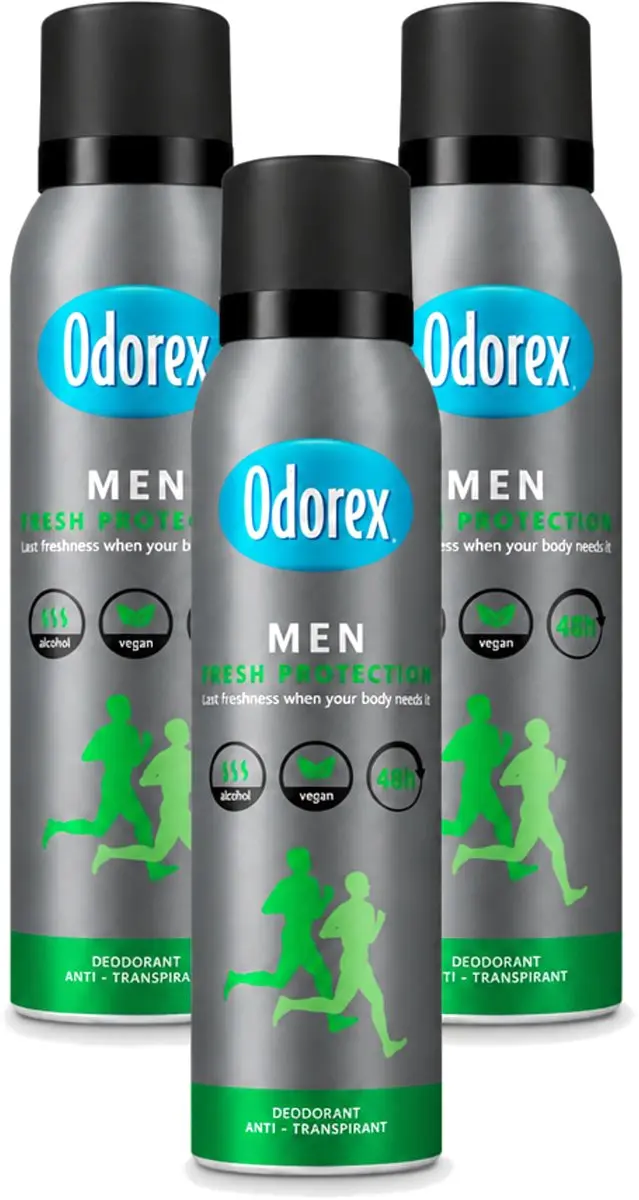 3 x Odorex Men