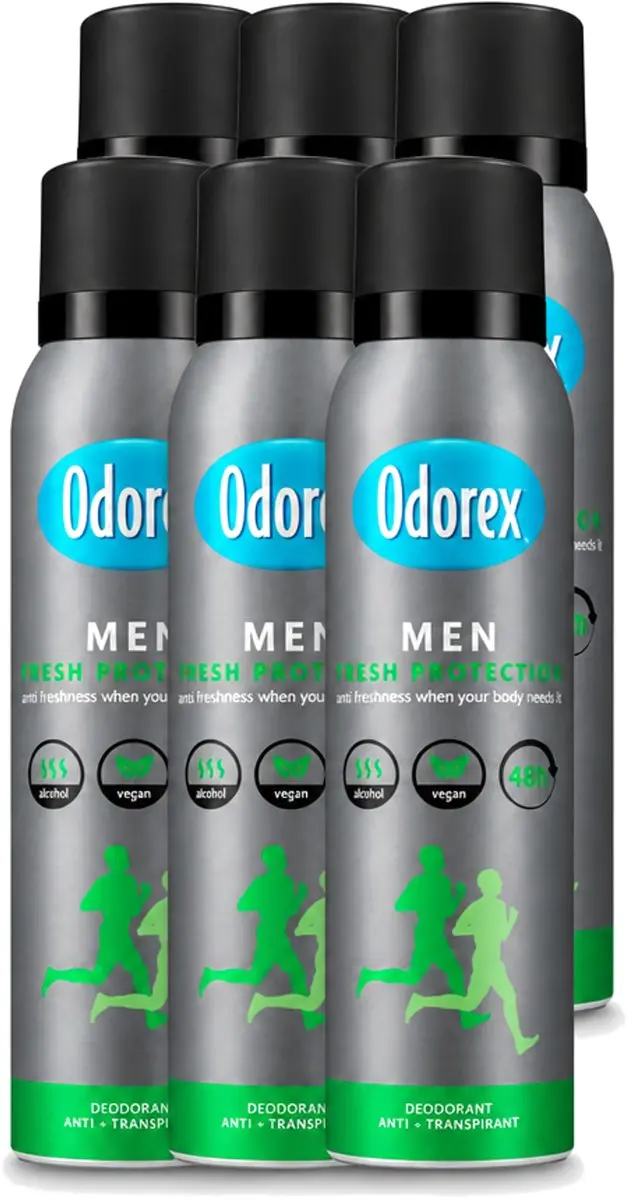 6 x Odorex Men