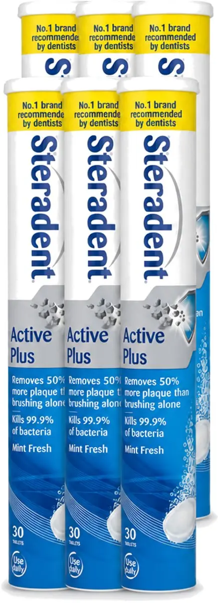 6 x Steradent