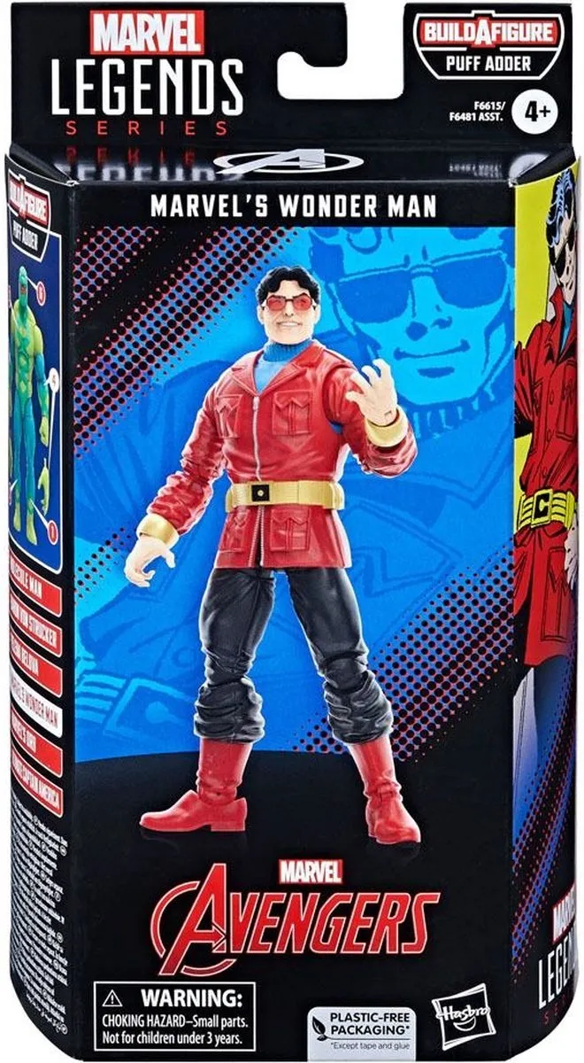 Marvel Legends Wonder Man Actiefiguur - Multicolours