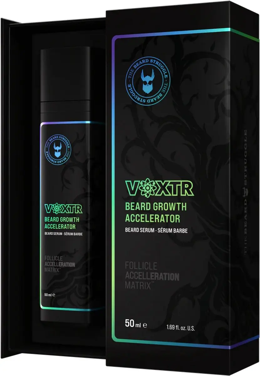 The Beard Struggle VOXTR Baard Groei Serum