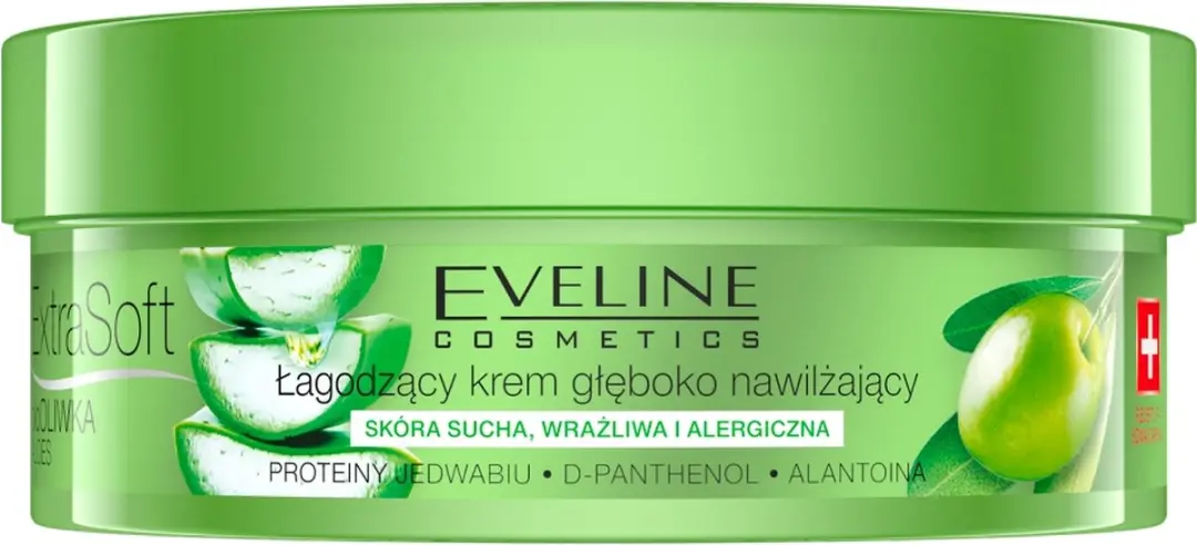 Eveline Cosmetics Soft Bioolive Aloe Vera Gezicht & Lichaamscrème 175ml - afbeelding 2 van 3