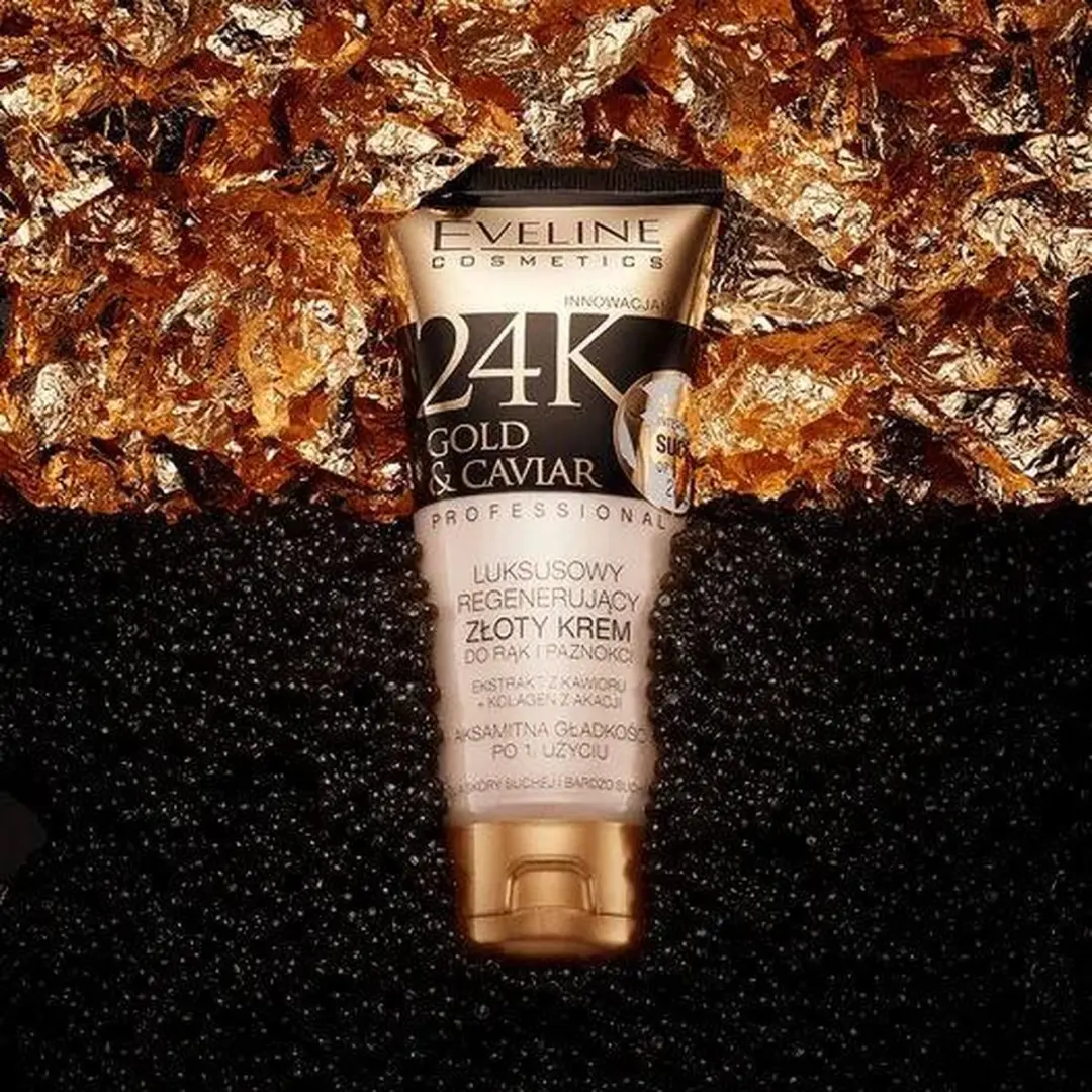 Eveline Cosmetics Prestige 24K Snail & Caviar Hand & Nagelcrème 100ml - afbeelding 2 van 2