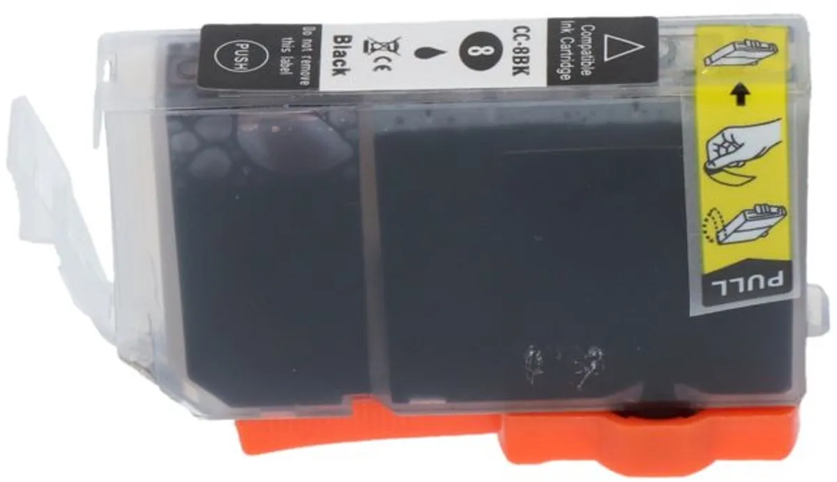 PrintAbout Canon CLI-8BK Inktcartridge Zwart - 15ml