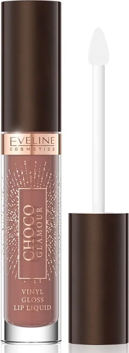 Choco Glamour vloeibare lippenstift met glossy lips effect 01 4,5ml