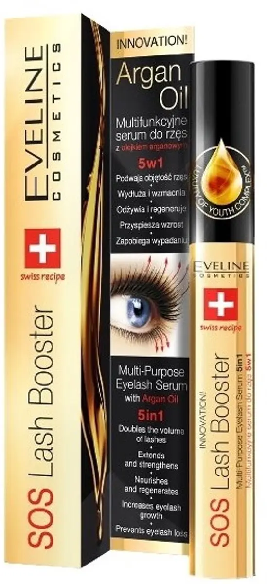 Eveline Cosmetics SOS Lash Booster Wimper Serum 5in1