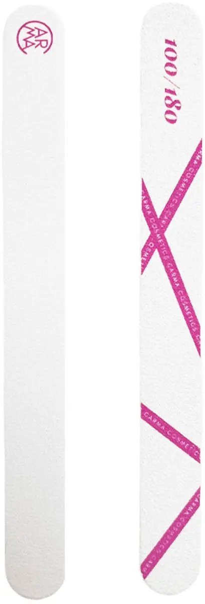 CARMA COSMETICS Rechte Nagelvijlen 100/180 straight (5 stuks)