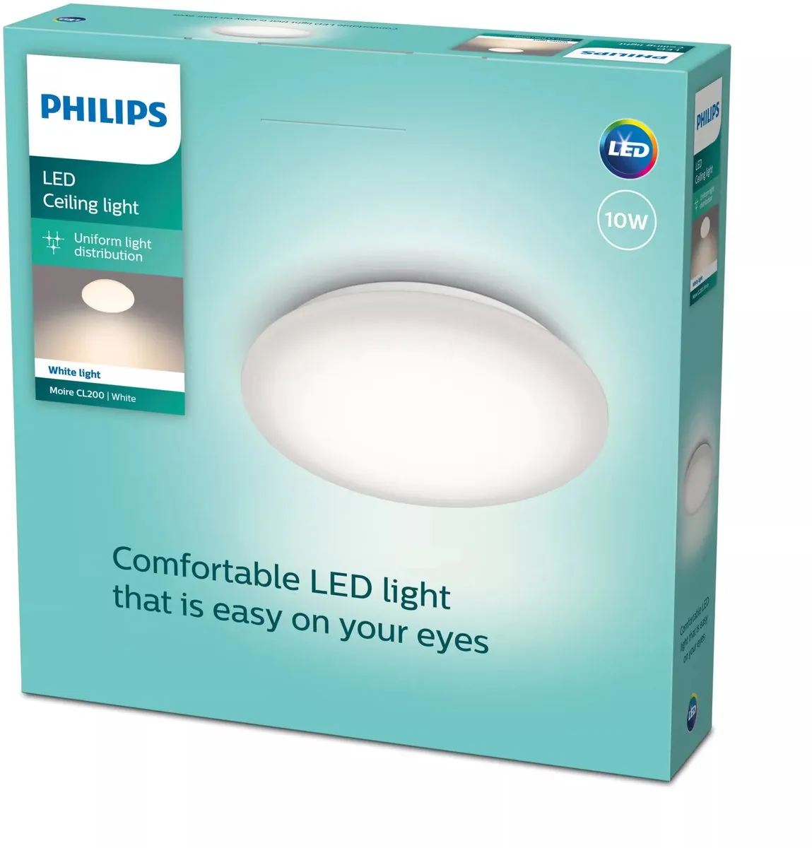Philips Moire Plafondlamp 3000K - Ø25cm Wit - afbeelding 6 van 6