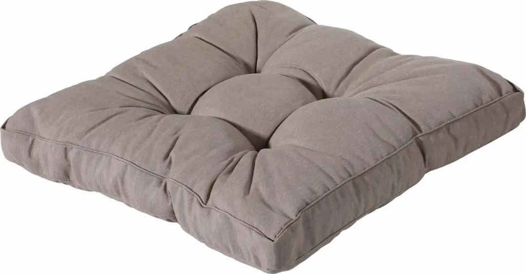 Madison Florence Matraskussen 47x47cm - Taupe - afbeelding 4 van 5